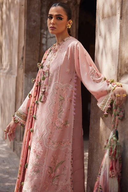 Elan | Luxury Lawn 25 | SERENE (EL25-01 A) by Maria Faisal - Registered Vendor of : Elan - type : Ladies Clothes - 100% original wedding dresses