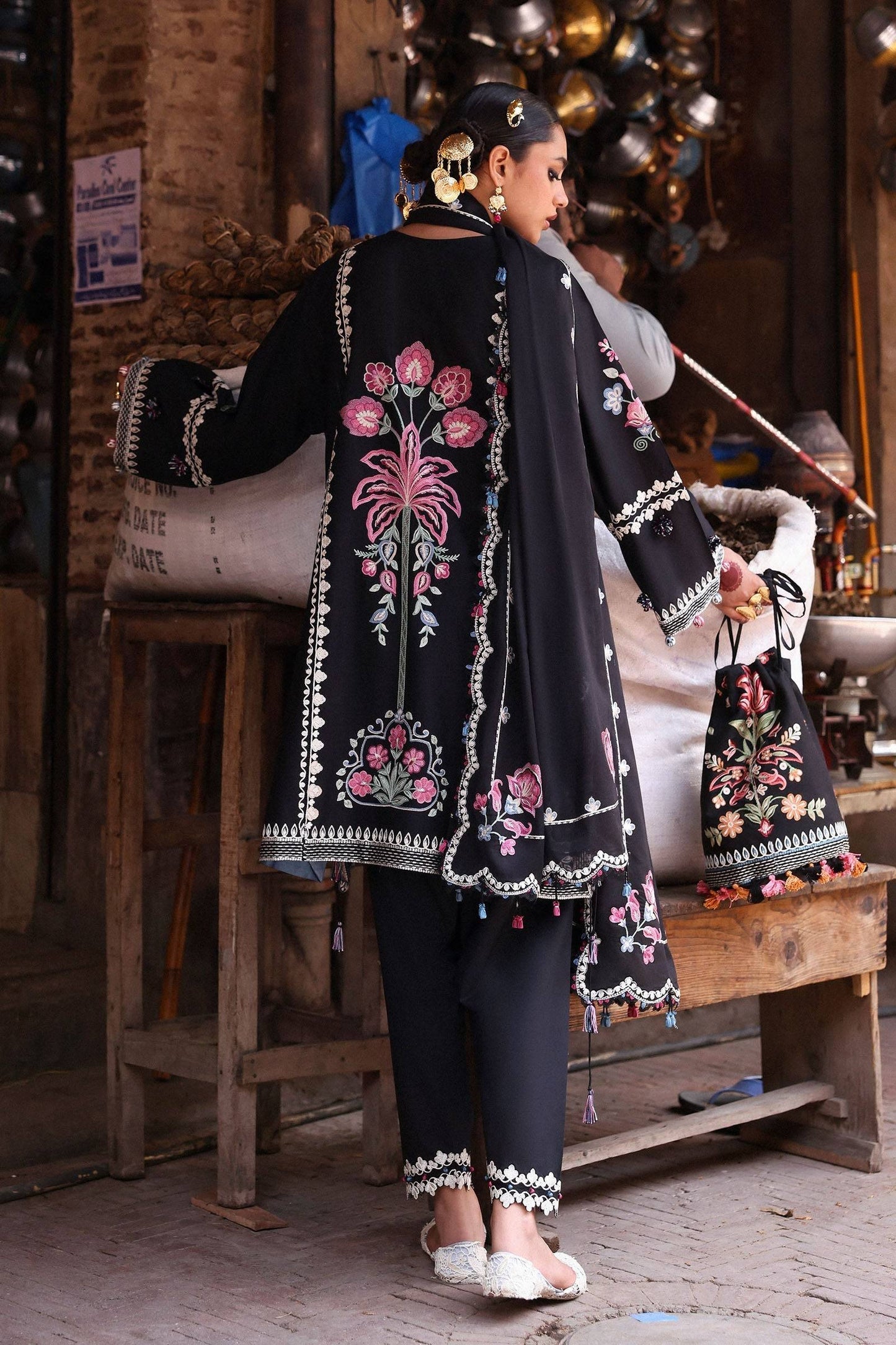 Zaha | Festive Lawn 25 | ZEENAT (ZF-25-07) by Maria Faisal - Registered Vendor of : zaha - type : Ladies Clothes - 100% original wedding dresses