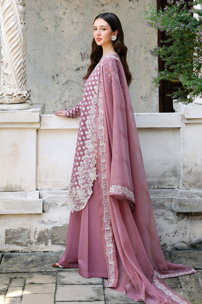 Cross Stitch | Eid Lawn Edit 26 | ASH ROSE - Luxury Dress - available at Maria Faisal in UK and USA.