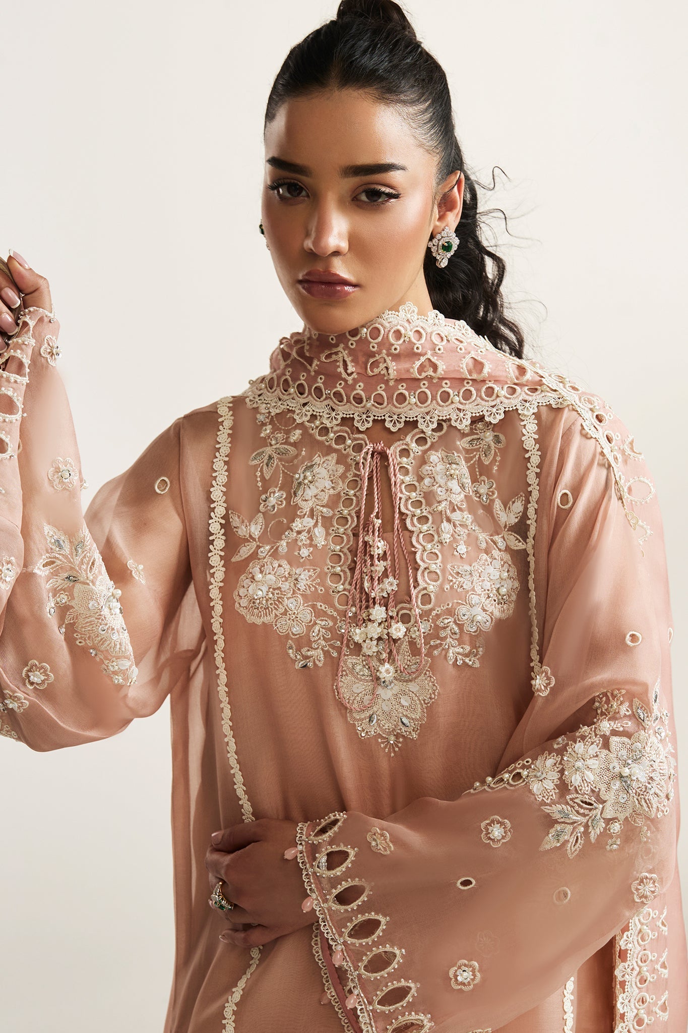 Elan I Vital Ornee I FLEUR DE ROSE (EV-21358) - Ladies Clothes - Maria Faisal