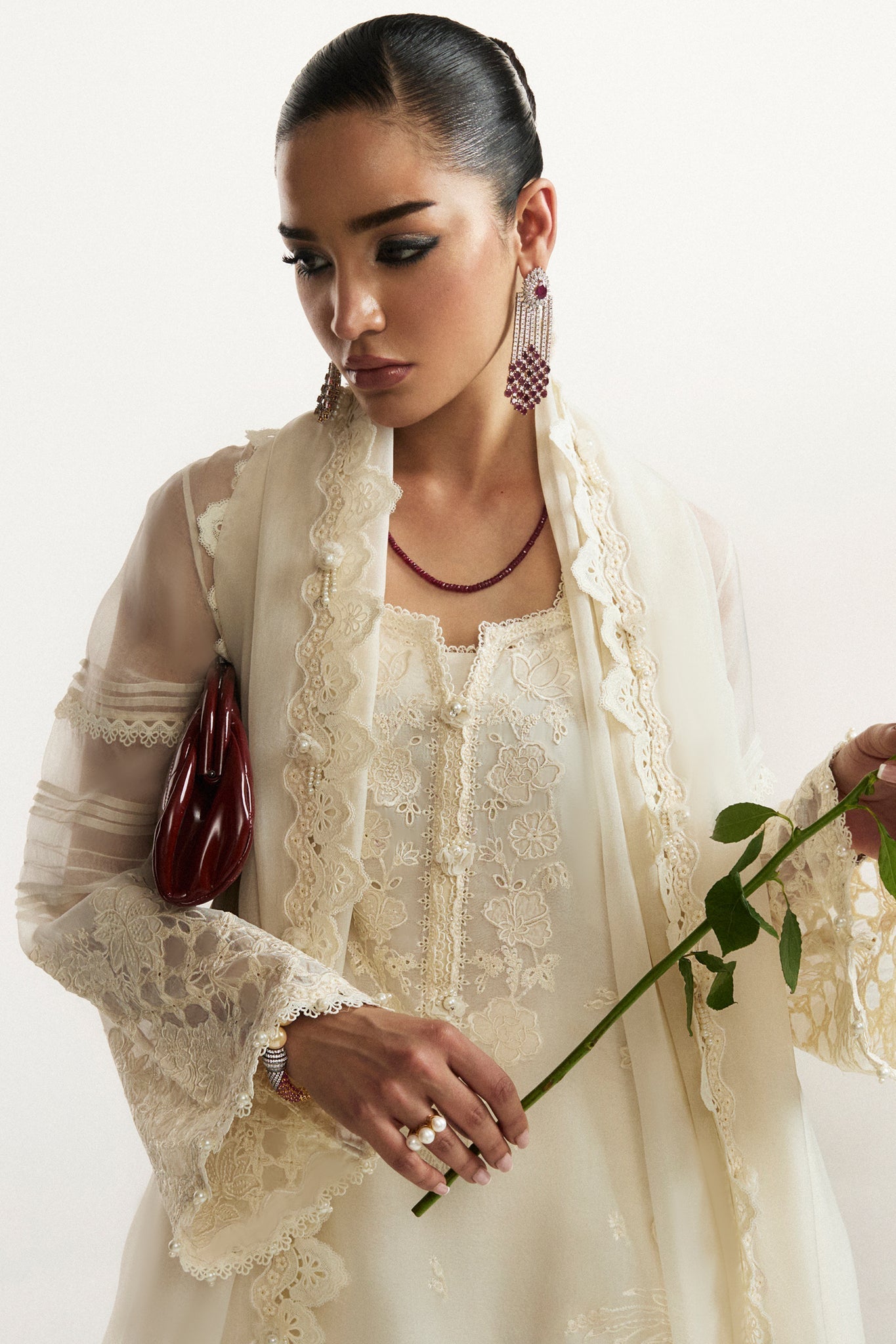 Elan | Vital Ornee | PERLE D’HIVER (EV-21353) - Formal Dress - available at Maria Faisal in UK and USA.