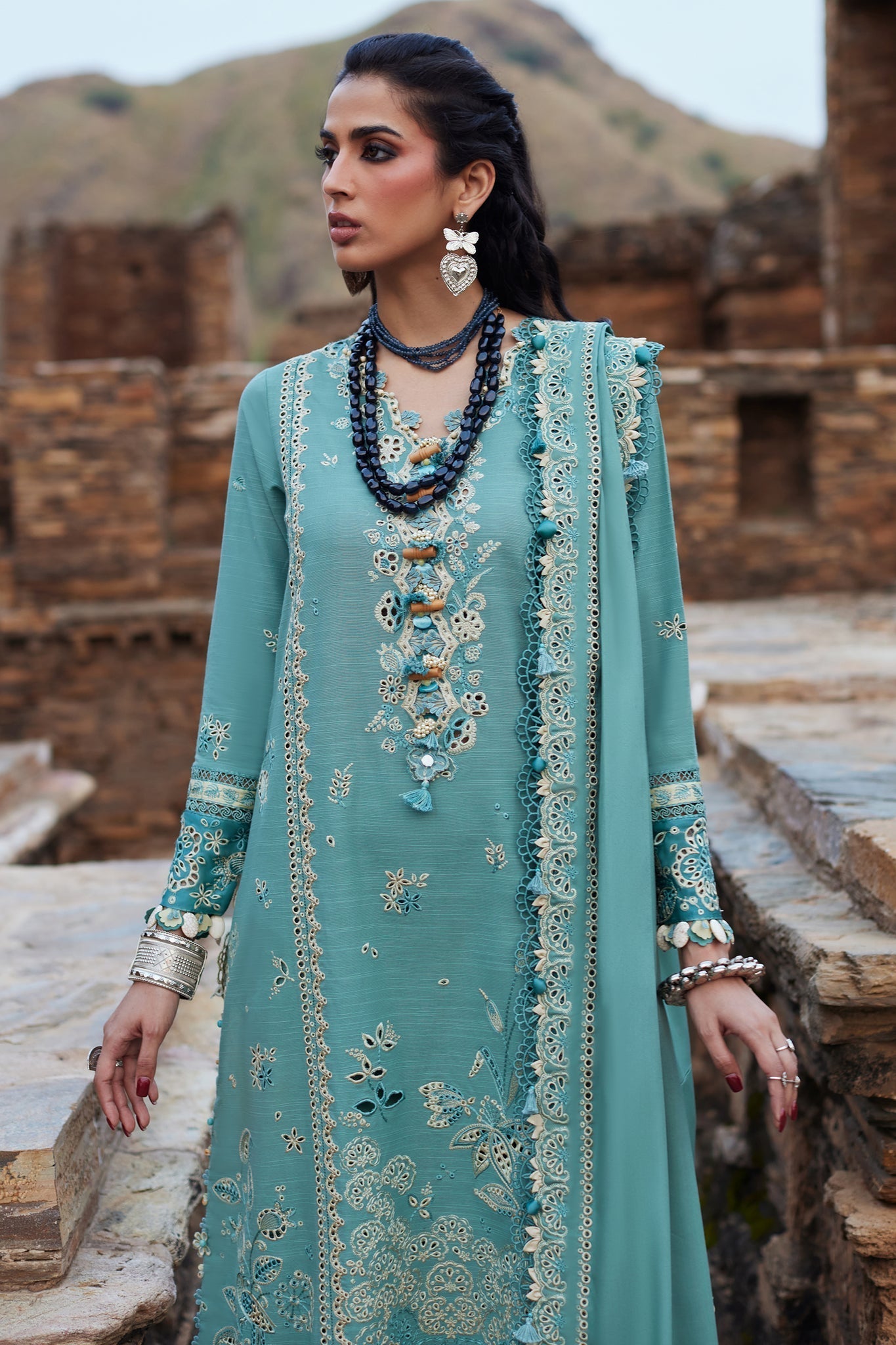 Elan | Winter Collection 24 | CELESTIA (EW24-09) - Ladies Clothes - Maria Faisal