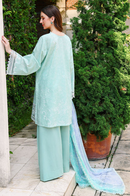 Cross Stitch | Eid Lawn Edit 26 | SUMMER BREEZE - Luxury Dress - available at Maria Faisal in UK and USA.