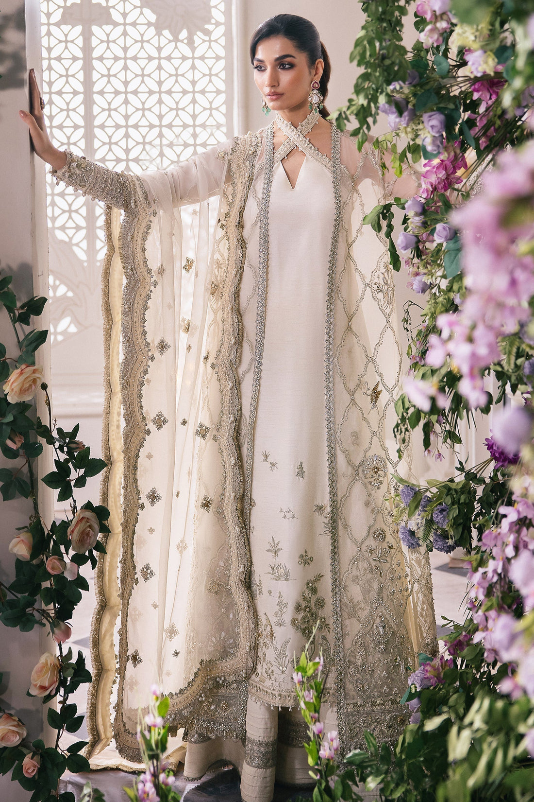 Zaha | Gossamer Formals 24 | LEIYN (ZC24-02) - Wedding Dress - Maria Faisal