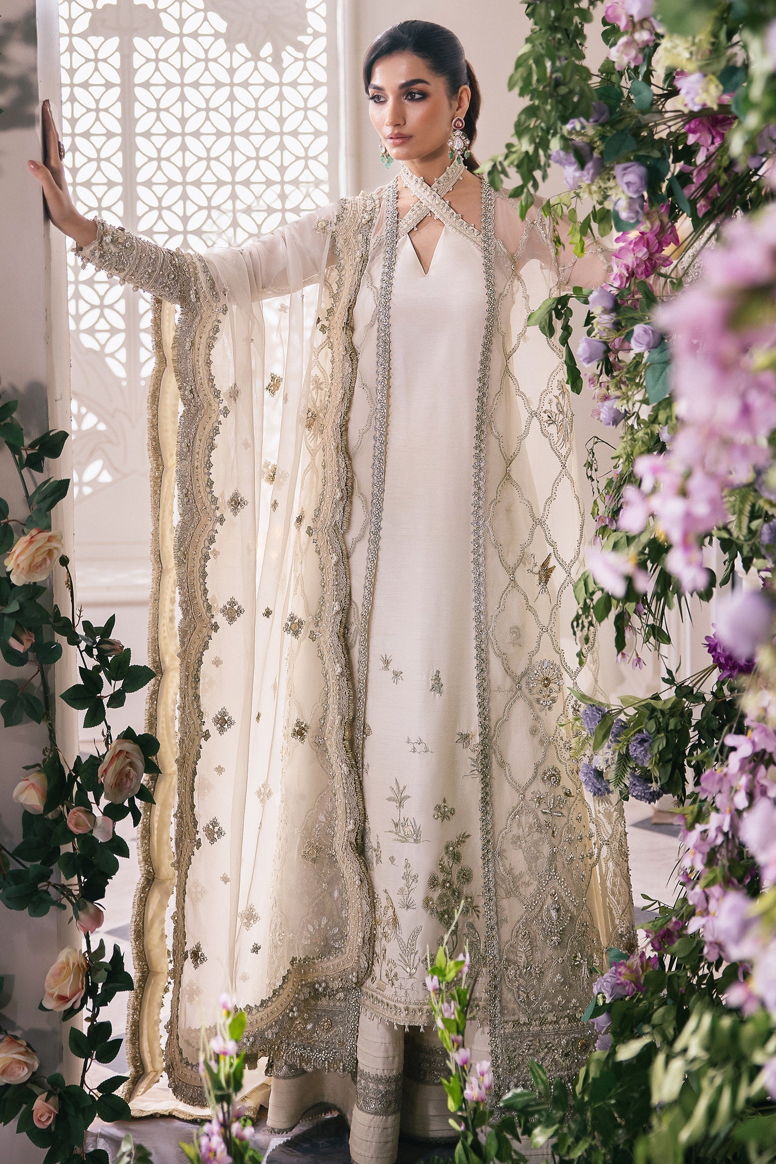 Zaha | Gossamer Formals 24 | LEIYN (ZC24-02) - Wedding Dress - Maria Faisal