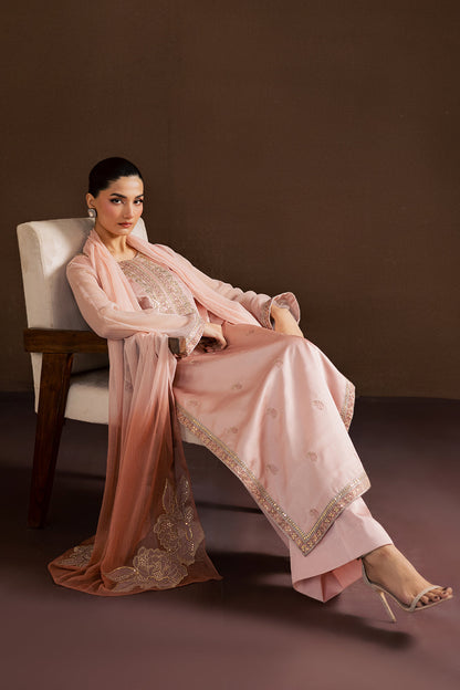 Vanya | Silk Edit | SL-17 - Luxury Dress - available at Maria Faisal in UK and USA.
