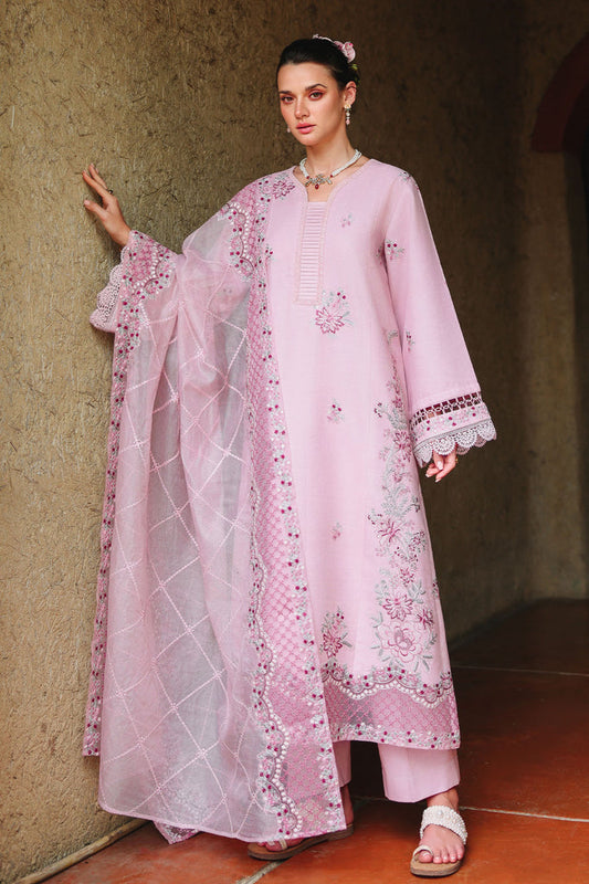 Cross Stitch | Eid Lawn Edit 26 |  LAVENDER LUXE - Luxury Dress - available at Maria Faisal in UK and USA.