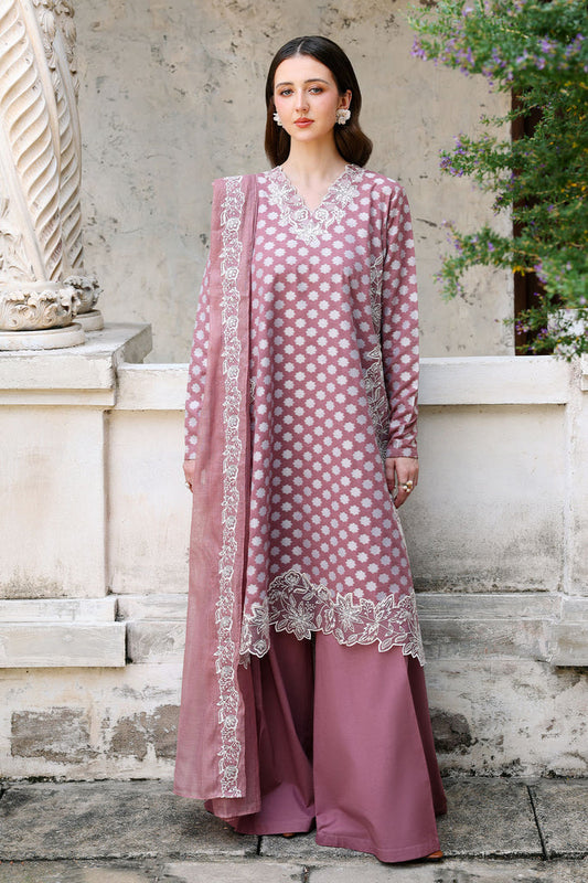 Cross Stitch | Eid Lawn Edit 26 | ASH ROSE - Luxury Dress - available at Maria Faisal in UK and USA.