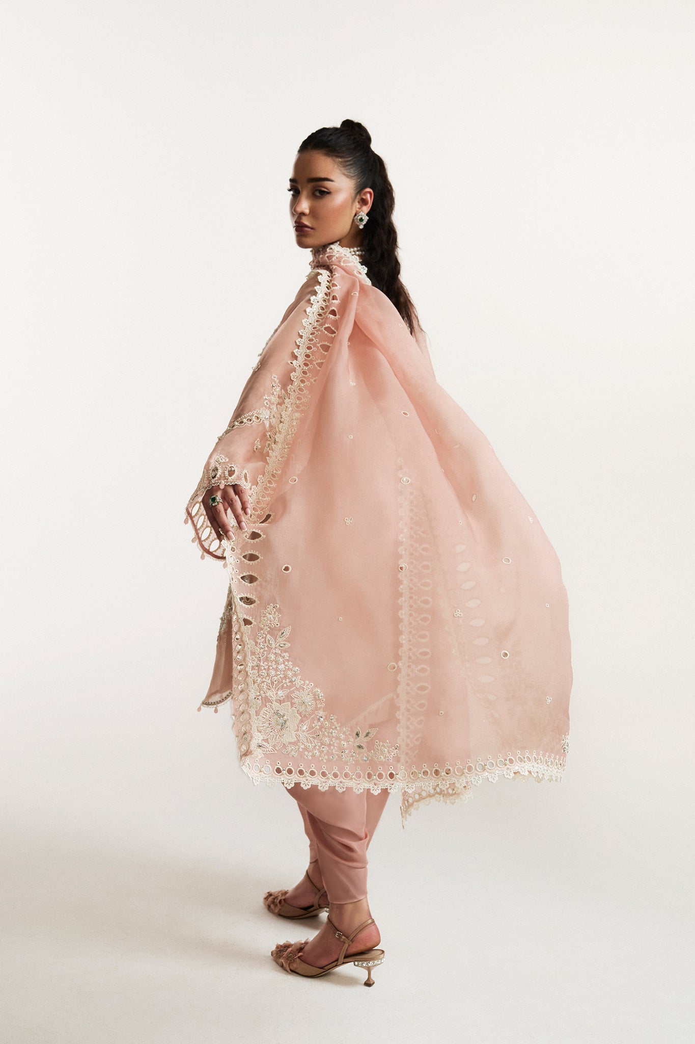 Elan | Vital Ornee | FLEUR DE ROSE (EV-21358) - Formal Dress - available at Maria Faisal in UK and USA.