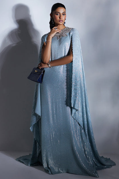 Elan | Luxury Wedding Wears | POUSSIERE D'ETOILES (EP-20883) - Bridal Dress - available at Maria Faisal in UK and USA.