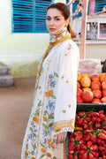 Zaha | Embroidered Lawn Collection | LEYA (ZL23-07 A) - Ladies Clothes - Maria Faisal