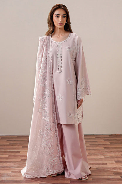 Cross Stitch | Mahiri Embroidered Collection 26 |PETAL DUSK - Luxury Dress - available at Maria Faisal in UK and USA.