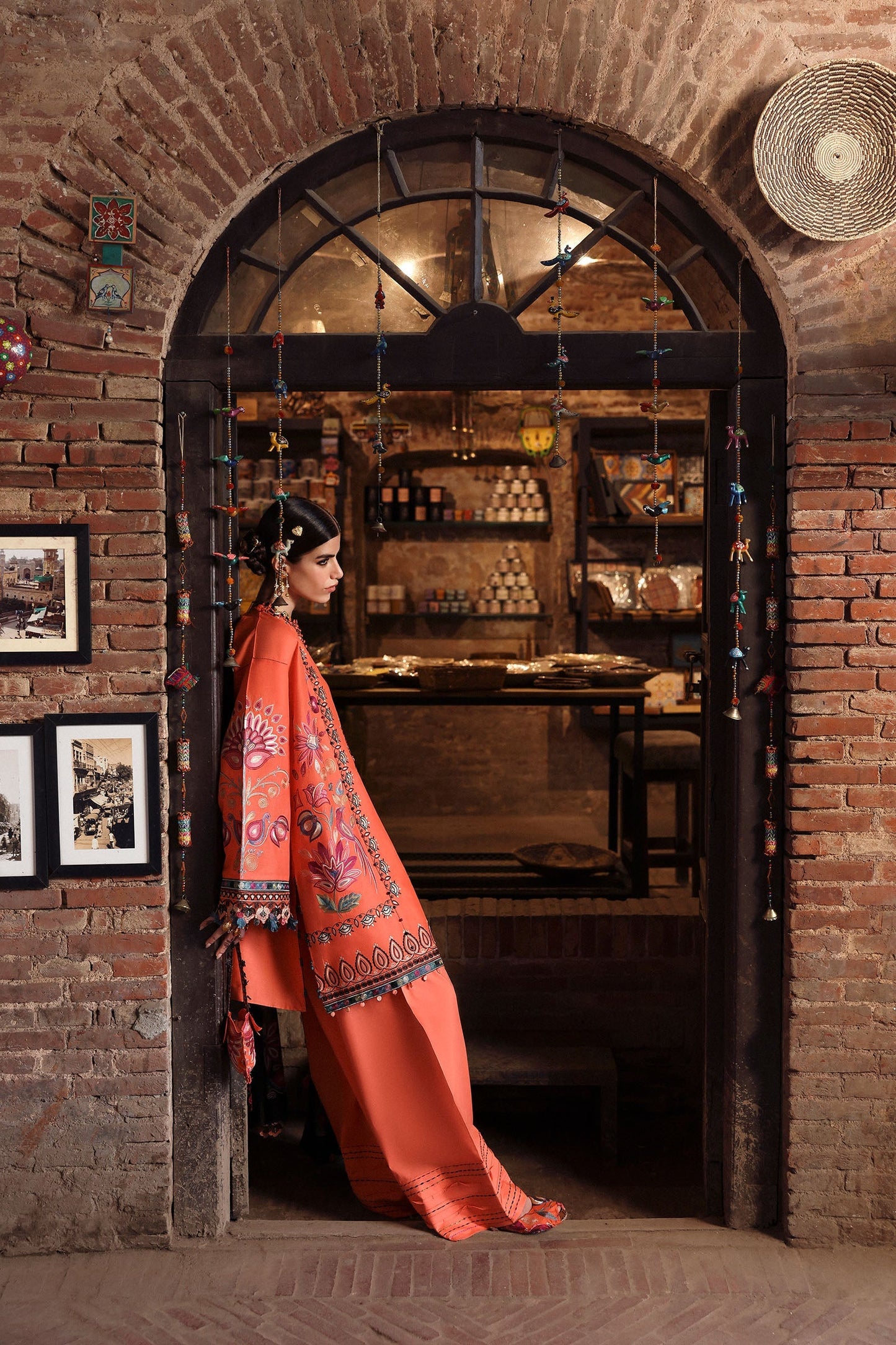 Zaha | Festive Lawn 25 | RANGREZ (ZF-25-06) by Maria Faisal - Registered Vendor of : zaha - type : Ladies Clothes - 100% original wedding dresses