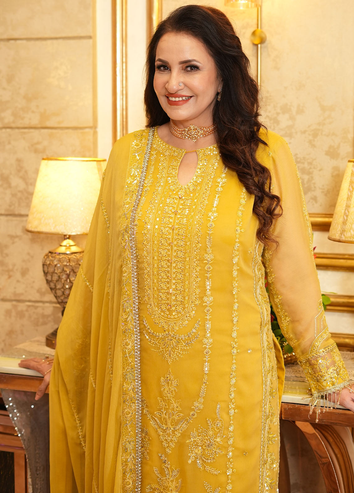 Sahane | Savoir Luxury Formals Savoir | CT-140005 Girasol - Savoir - Ladies Clothes - Maria Faisal