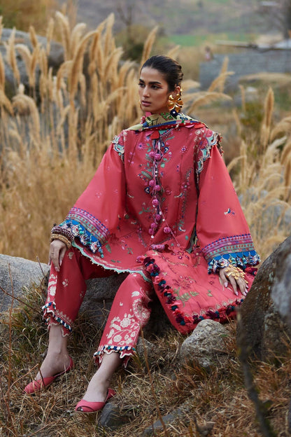 Elan | Luxury Lawn 25 | AURIELLE (EL25-06 B) by Maria Faisal - Registered Vendor of : Elan - type : Ladies Clothes - 100% original wedding dresses