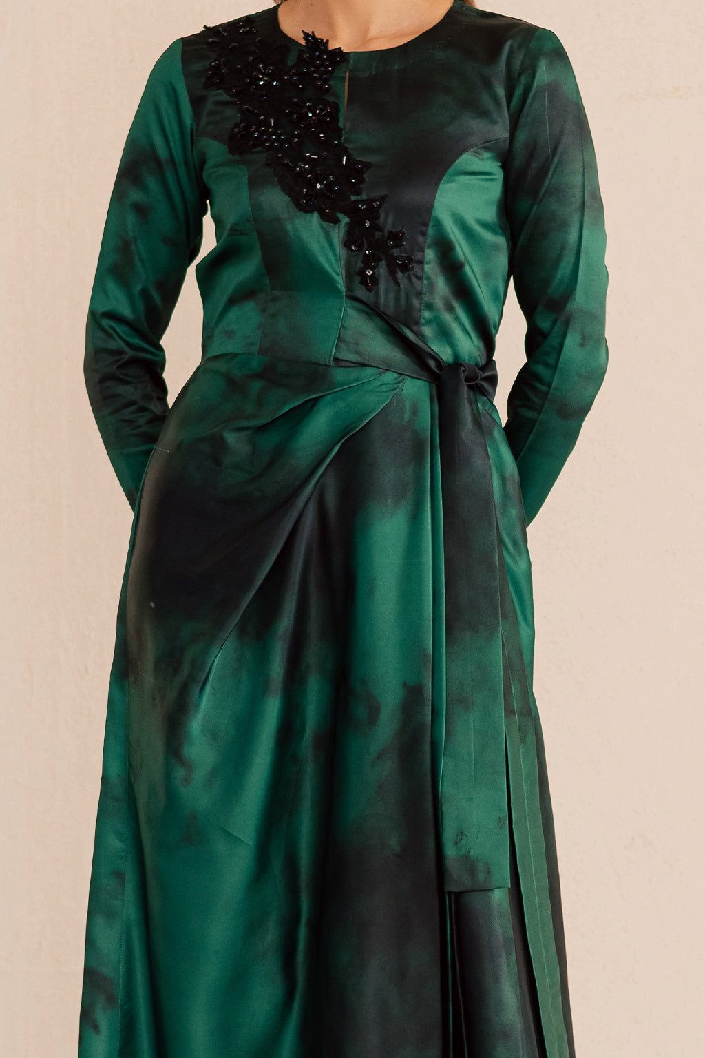 Vanya | Silk Edit | SL-18 - Luxury Dress - available at Maria Faisal in UK and USA.
