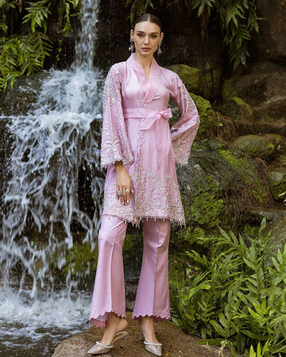 Ain | Cascade Party Wears | AN-101 by Maria Faisal - Registered Vendor of : Ain - type : Ladies Clothes - 100% original wedding dresses