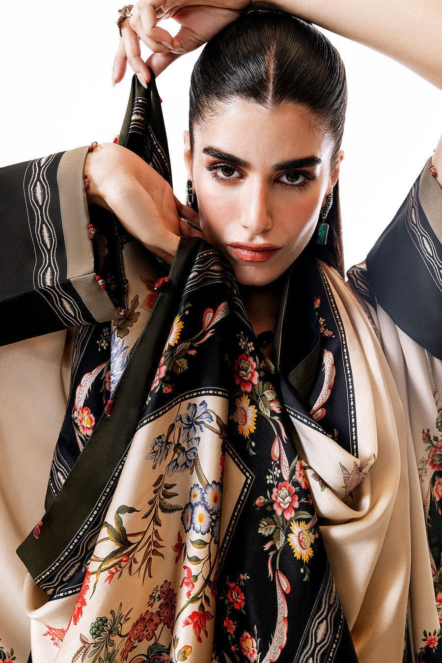 Elan | Auree Pret | VIVIENNE (EV-21393) - Formal Dress - available at Maria Faisal in UK and USA.