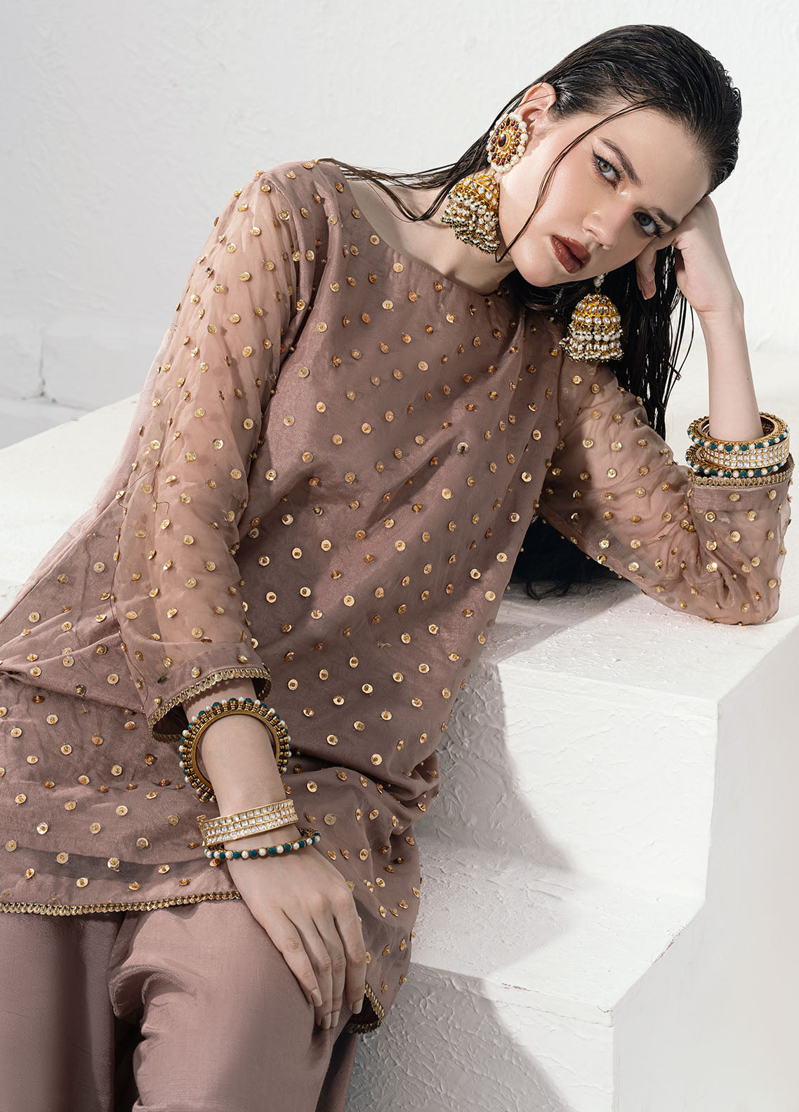 Sahane | Savoir Luxury Formals | CT-140001 Lirio - Savoir - Ladies Clothes - Maria Faisal