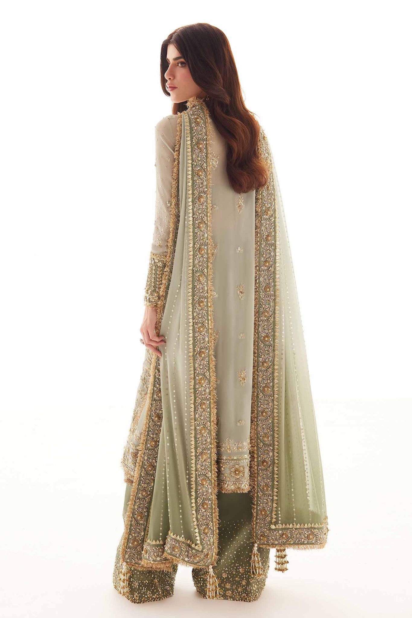 Elan | Wedding Formals | VERONIQUE (EP-21217) - Formal Dress - available at Maria Faisal in UK and USA.