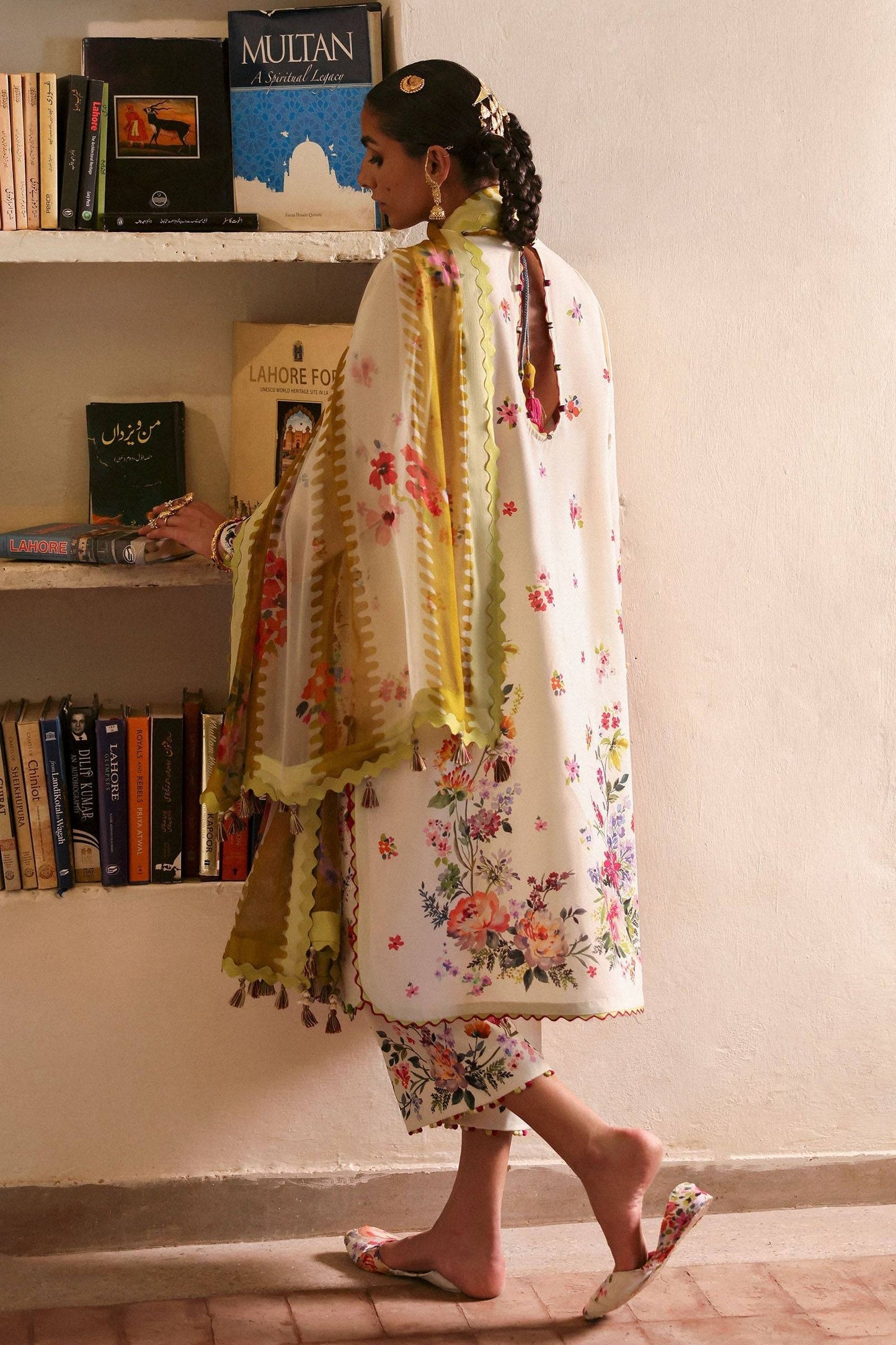 Zaha | Festive Lawn 25 | CHANDNI (ZF-25-10) by Maria Faisal - Registered Vendor of : zaha - type : Ladies Clothes - 100% original wedding dresses