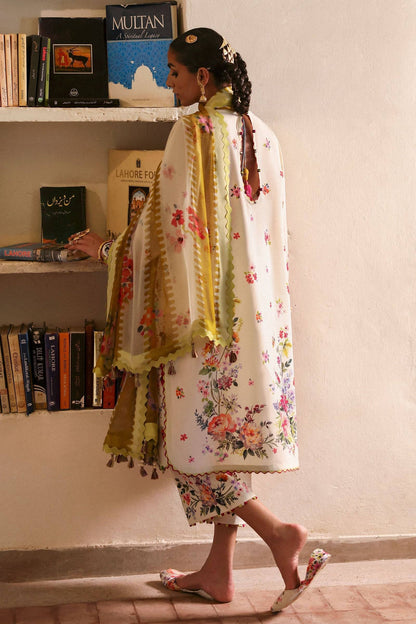 Zaha | Festive Lawn 25 | CHANDNI (ZF-25-10) by Maria Faisal - Registered Vendor of : zaha - type : Ladies Clothes - 100% original wedding dresses