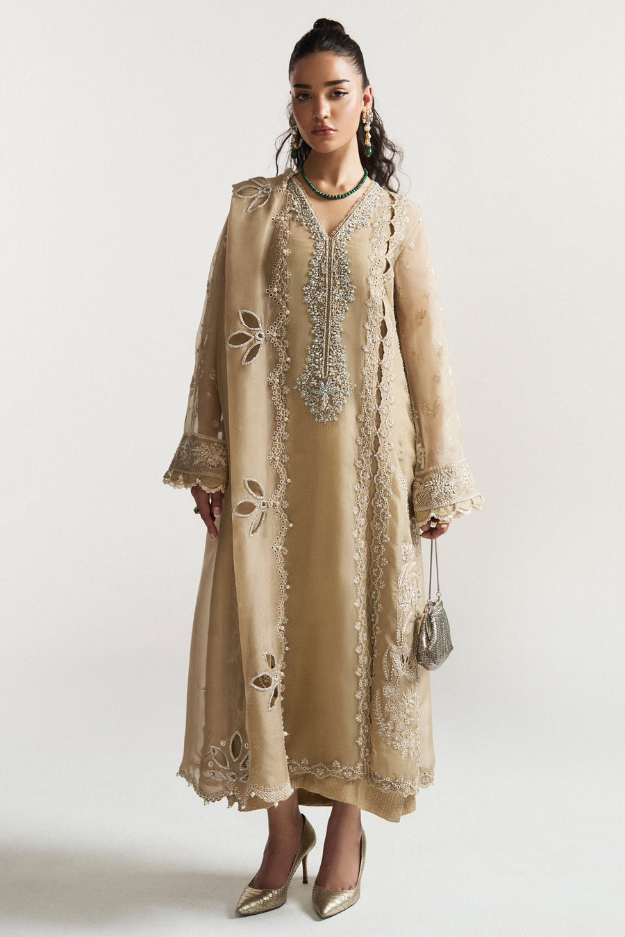 Elan | Vital Ornee | SOLEIL ELIXIR (EV-21372) - Formal Dress - available at Maria Faisal in UK and USA.