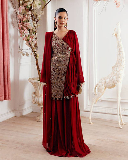 Ain | Zahra Formal Edit 25 | AN-112 by Maria Faisal - Registered Vendor of : Ain - type : Ladies Clothes - 100% original wedding dresses