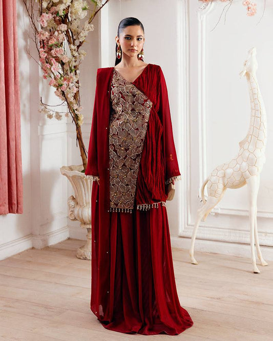 Ain | Zahra Formal Edit 25 | AN-112 by Maria Faisal - Registered Vendor of : Ain - type : Ladies Clothes - 100% original wedding dresses