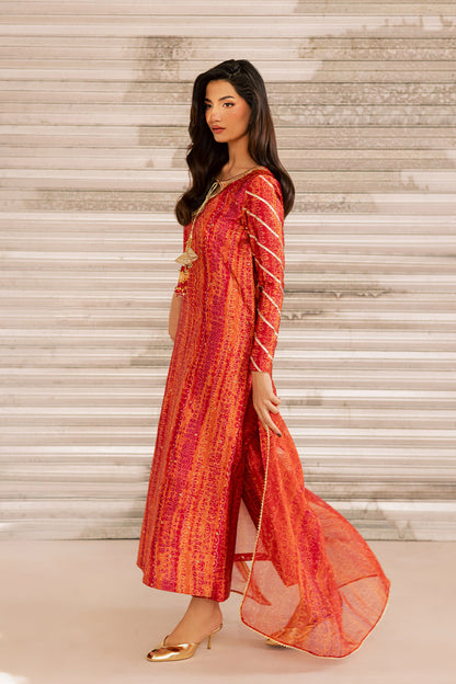 Vanya | Silk Edit | SL-23 - Luxury Dress - available at Maria Faisal in UK and USA.