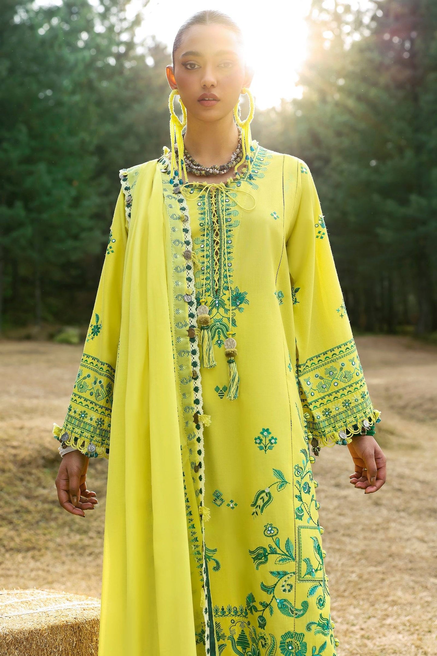 Zaha | Lawn 25 | ELAYA (ZL25-10 B) by Maria Faisal - Registered Vendor of : Zaha - type : Ladies Clothes - 100% original wedding dresses