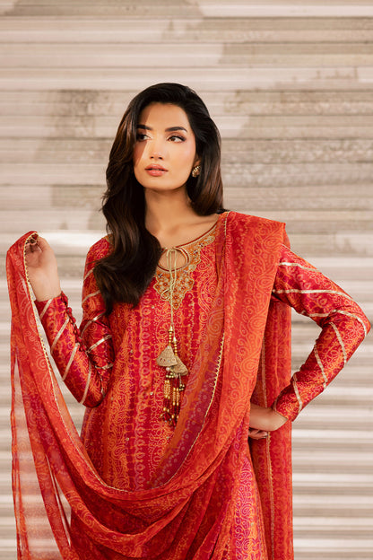 Vanya | Silk Edit | SL-23 - Luxury Dress - available at Maria Faisal in UK and USA.