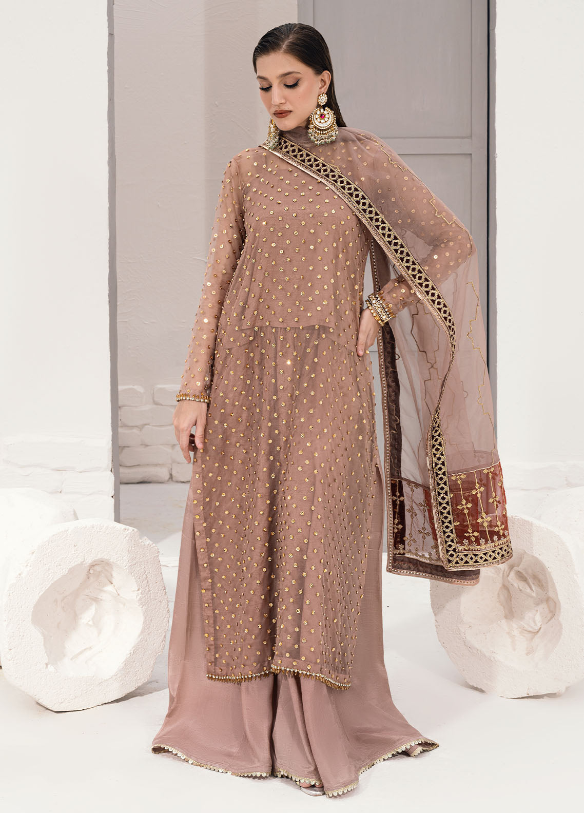 Sahane | Savoir Luxury Formals | CT-140001 Lirio - Savoir - Ladies Clothes - Maria Faisal
