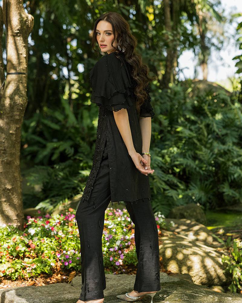 Ain | Cascade Party Wears | AN-102 by Maria Faisal - Registered Vendor of : Ain - type : Ladies Clothes - 100% original wedding dresses