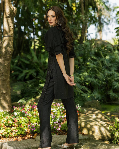 Ain | Cascade Party Wears | AN-102 by Maria Faisal - Registered Vendor of : Ain - type : Ladies Clothes - 100% original wedding dresses