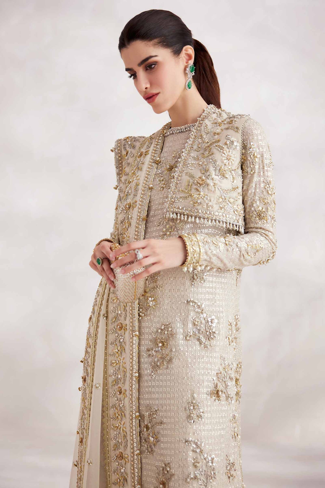 Elan | Wedding Formals | TRESOR (EP-21216) - Formal Dress - available at Maria Faisal in UK and USA.