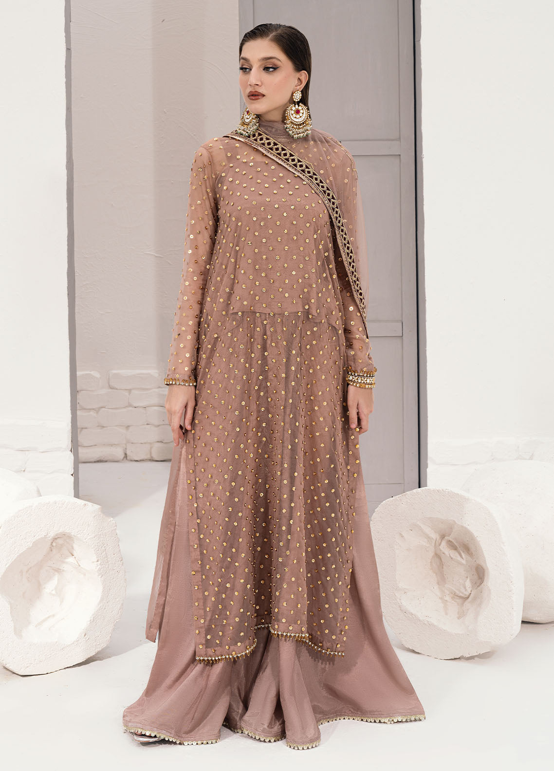 Sahane | Savoir Luxury Formals | CT-140001 Lirio - Savoir - Ladies Clothes - Maria Faisal