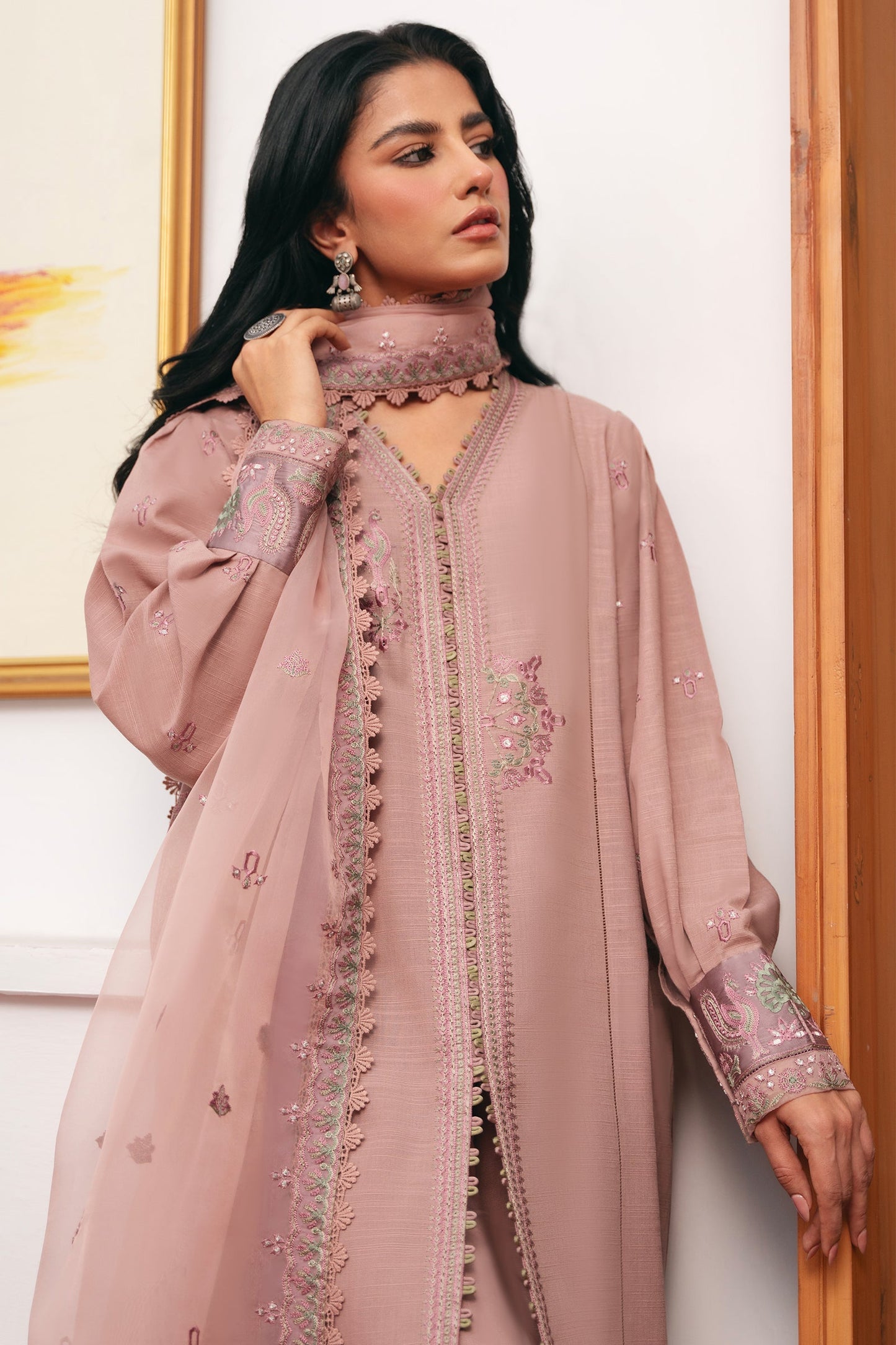 Zaha | Aangan Ready to Wear | SITARA (ZRW-20908) - Ladies Clothes 