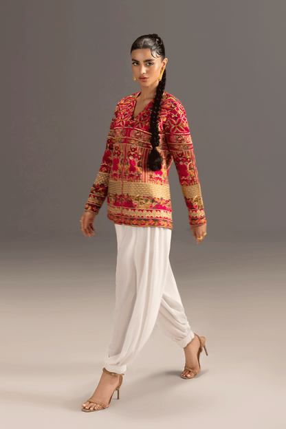 Erum Khan | Summer Whisper | Star Elegance - Luxury Dress - available at Maria Faisal in UK and USA.