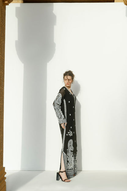 Erum Khan | Carvaan Formals | Shabnour - Formal Dress - available at Maria Faisal in UK and USA.