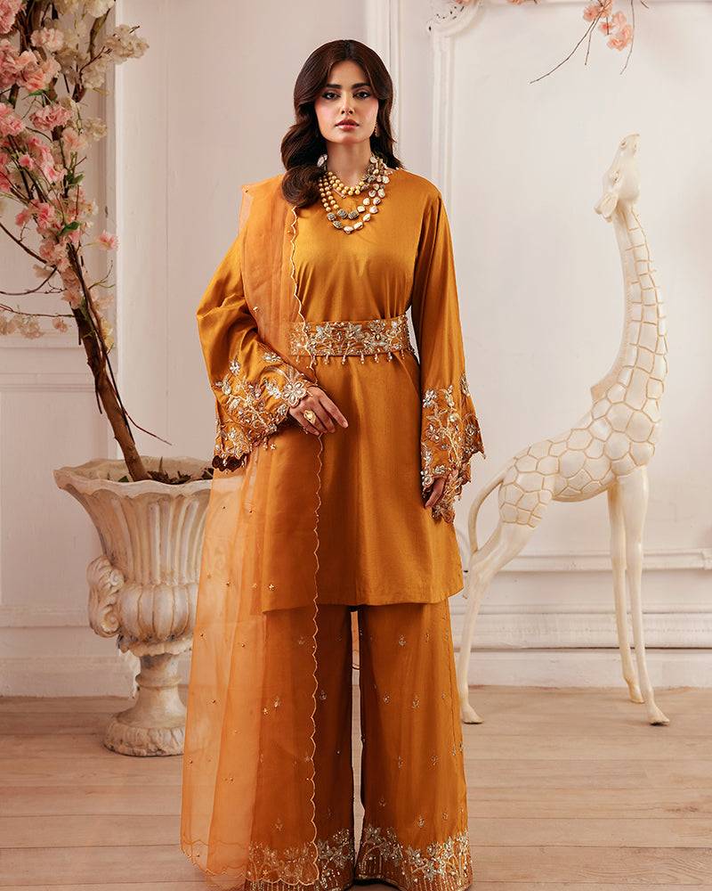 Ain | Zahra Formal Edit 25 | AN-110 by Maria Faisal - Registered Vendor of : Ain - type : Ladies Clothes - 100% original wedding dresses