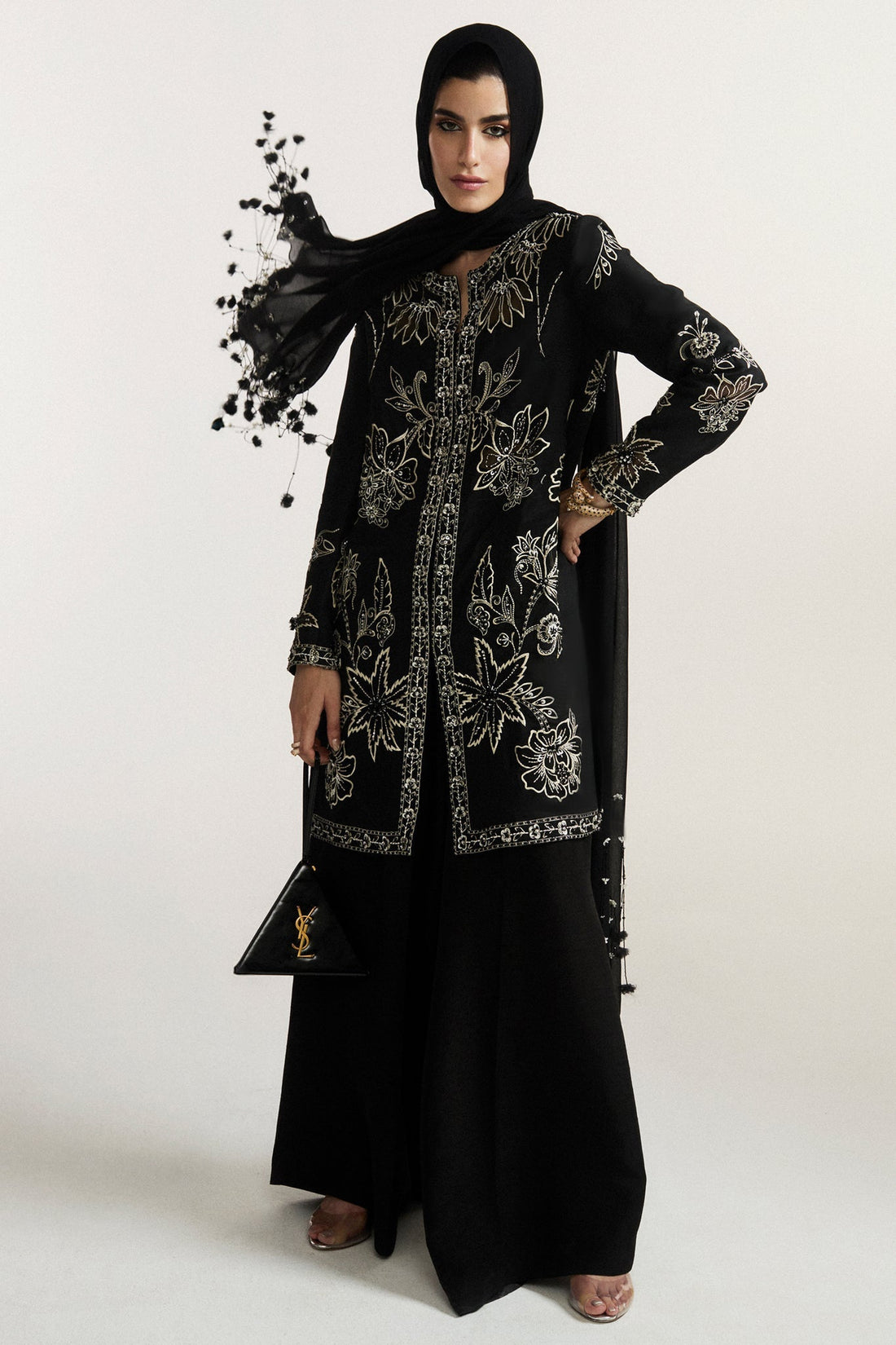 Elan I Vital Ornee I NOCTURNE ELITAIRE (EV-21360) - Ladies Clothes - Maria Faisal