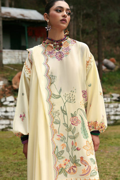 Zaha | Lawn 25 | ZANIA (ZL25-13 A) by Maria Faisal - Registered Vendor of : Zaha - type : Ladies Clothes - 100% original wedding dresses
