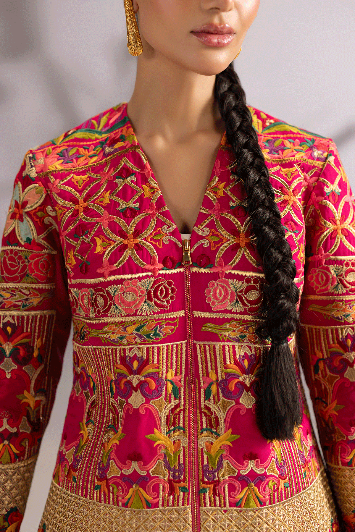 Erum Khan | Summer Whisper | Star Elegance - Luxury Dress - available at Maria Faisal in UK and USA.