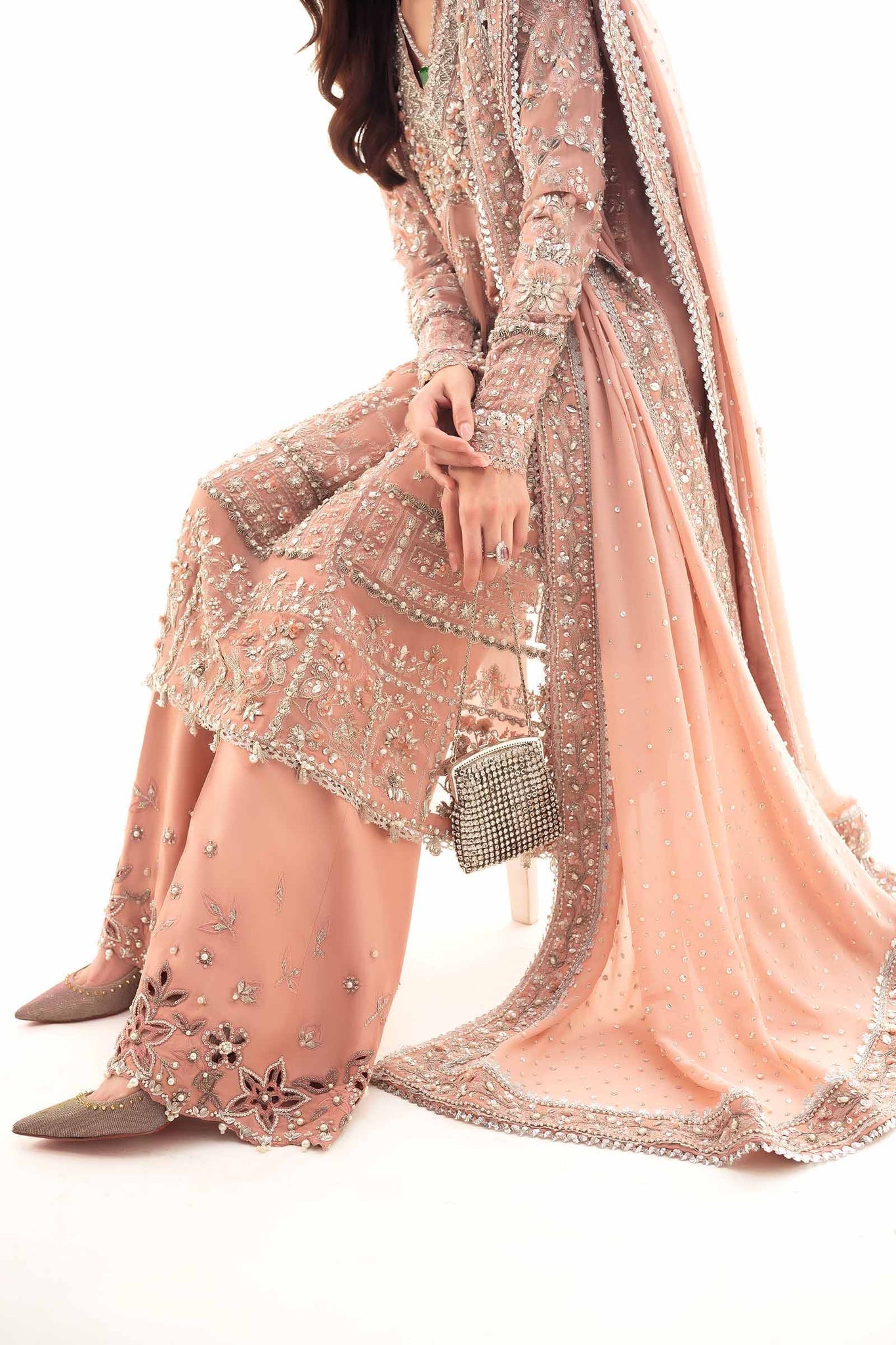 Elan | Wedding Formals | ROSEA (EP-21213) - Formal Dress - available at Maria Faisal in UK and USA.