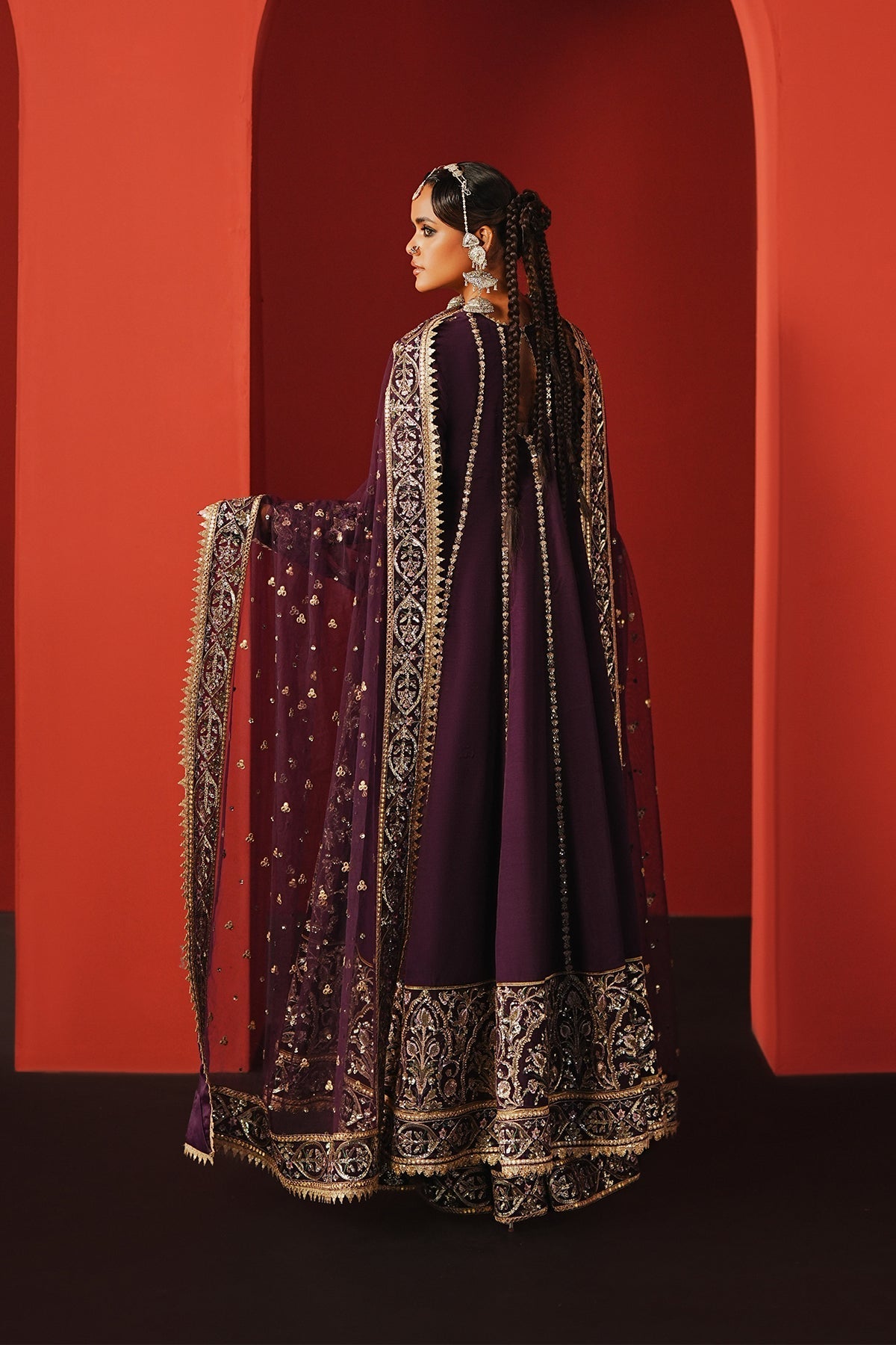 Samarqand – authentic Pakistani dress from the Divani Silk 25 collection for women in the UK