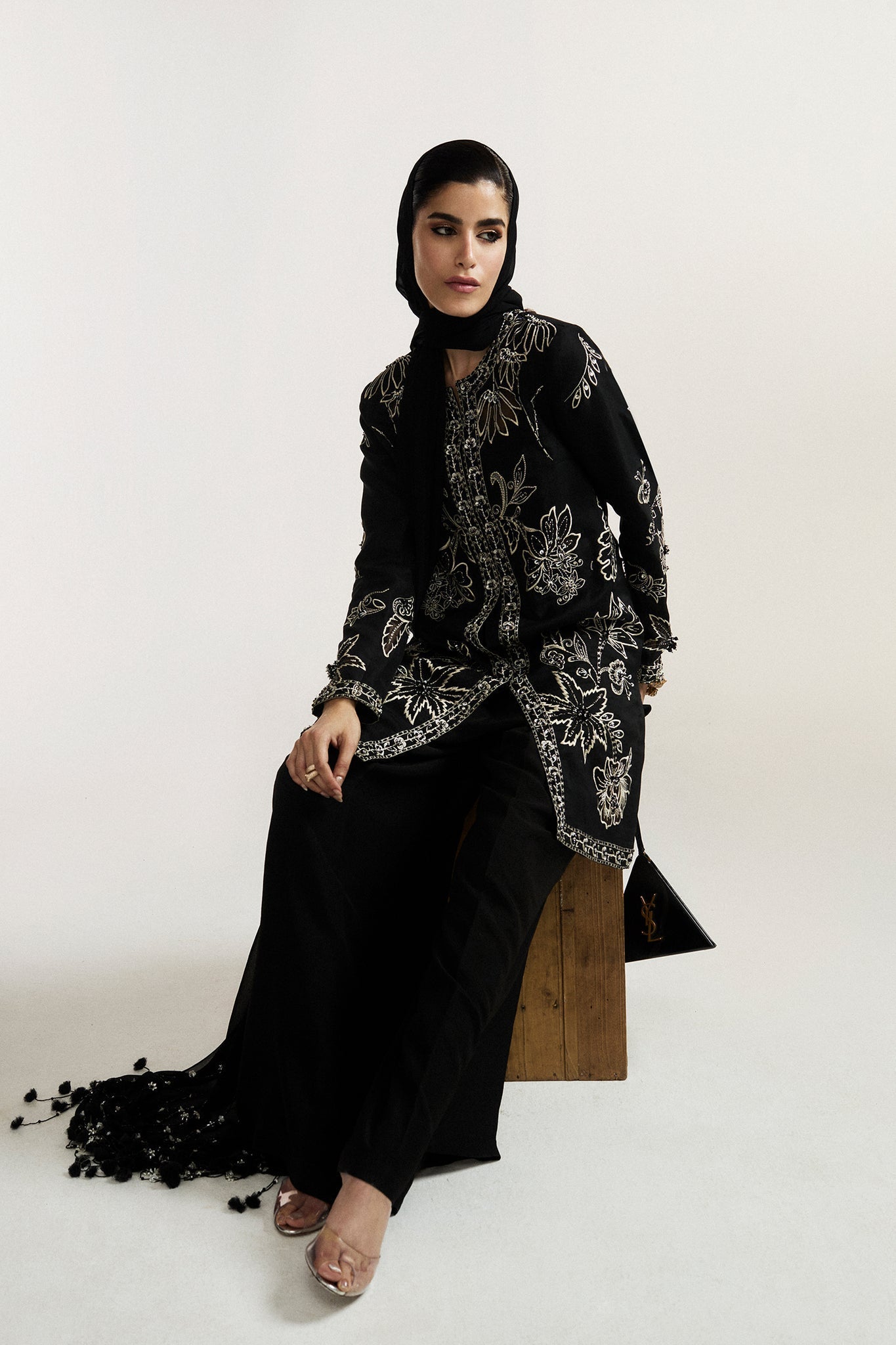 Elan I Vital Ornee I NOCTURNE ELITAIRE (EV-21360) - Ladies Clothes - Maria Faisal