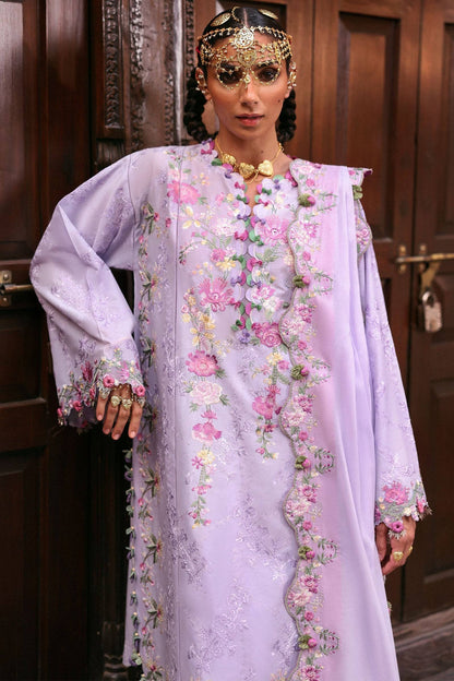 Zaha | Festive Lawn 25 | NILOFER (ZF-25-04) by Maria Faisal - Registered Vendor of : Zaha - type : Ladies Clothes - 100% original wedding dresses