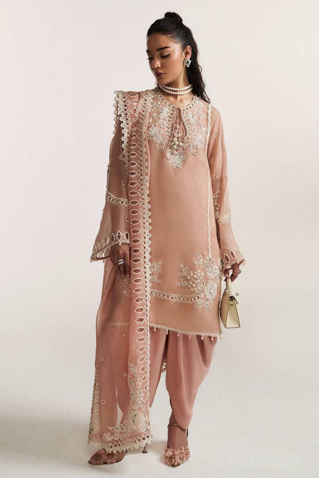 Elan I Vital Ornee I FLEUR DE ROSE (EV-21358) - Ladies Clothes - Maria Faisal