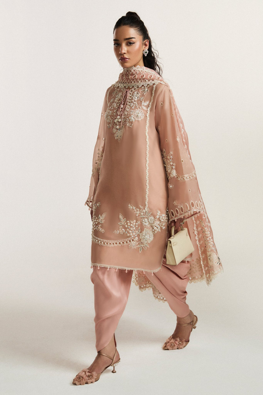 Elan I Vital Ornee I FLEUR DE ROSE (EV-21358) - Ladies Clothes - Maria Faisal